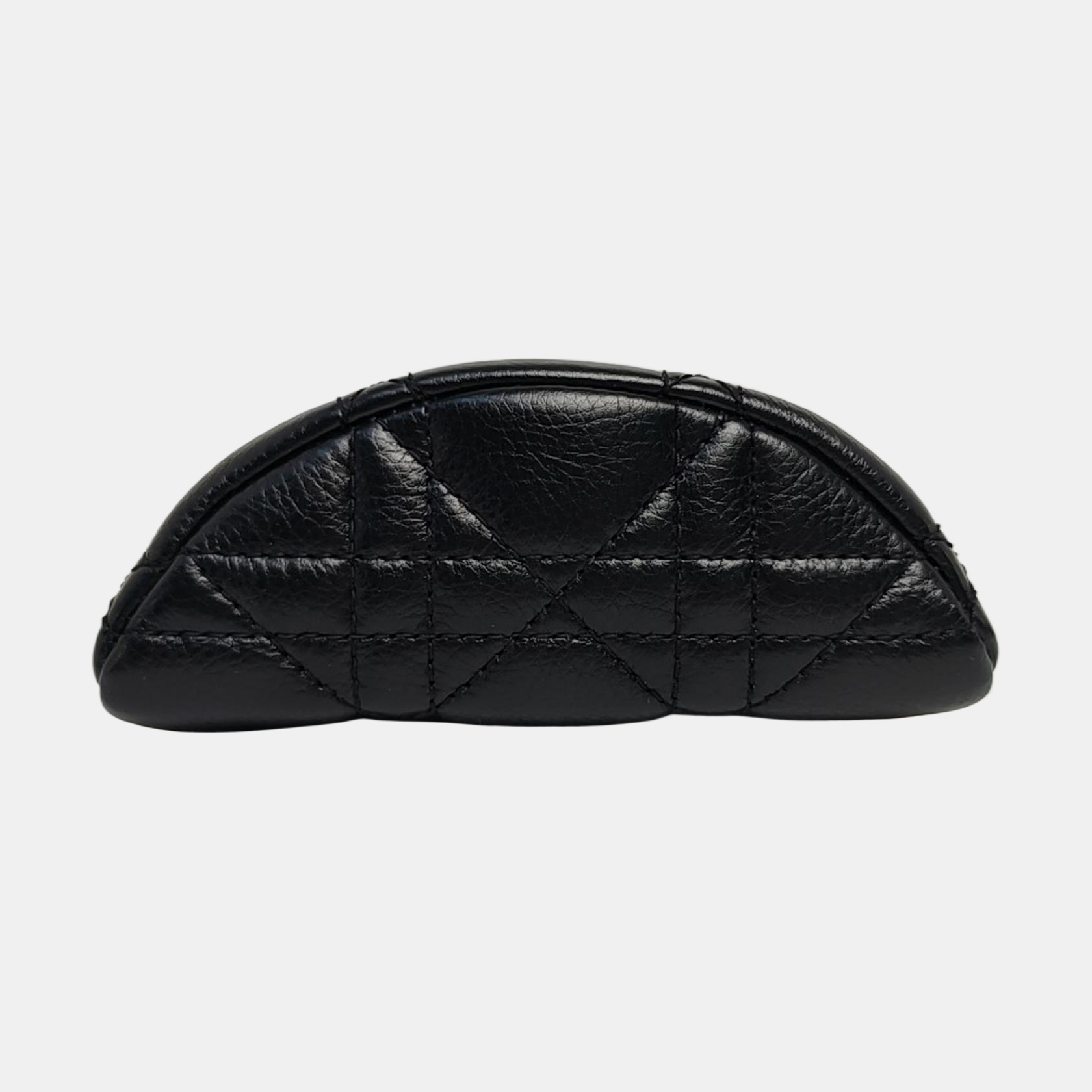 Authenticated pre-owned  Dior Caro Calfskin Black - Clutch at Looply