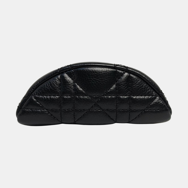 Authenticated pre-owned  Dior Caro Calfskin Black - Clutch at Looply