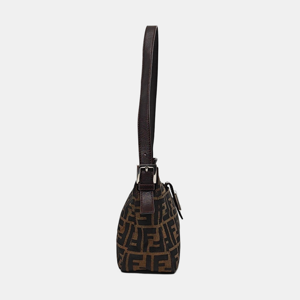 Authenticated pre-owned  Baguette Canvas Brown - Top Handle Bag at Looply