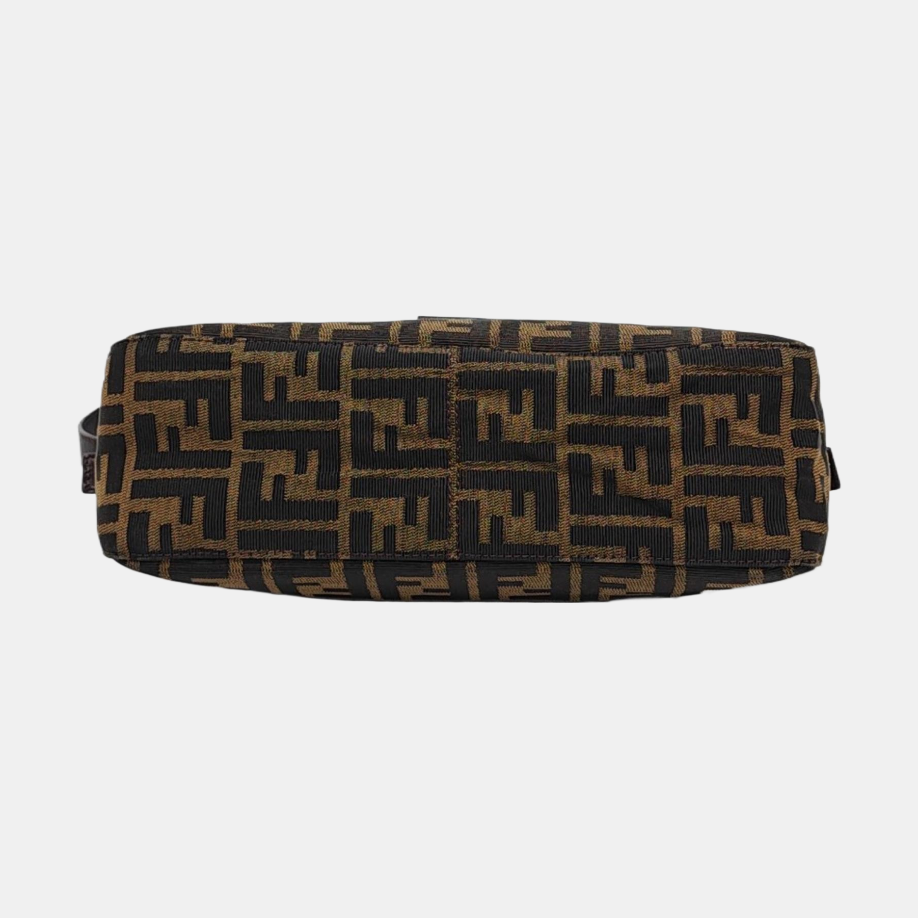 Authenticated pre-owned  Baguette Canvas Brown - Top Handle Bag at Looply