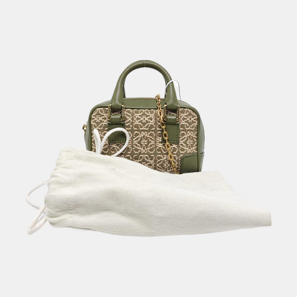 Authenticated pre-owned  Amazona Canvas Beige - Shoulder Bag at Looply