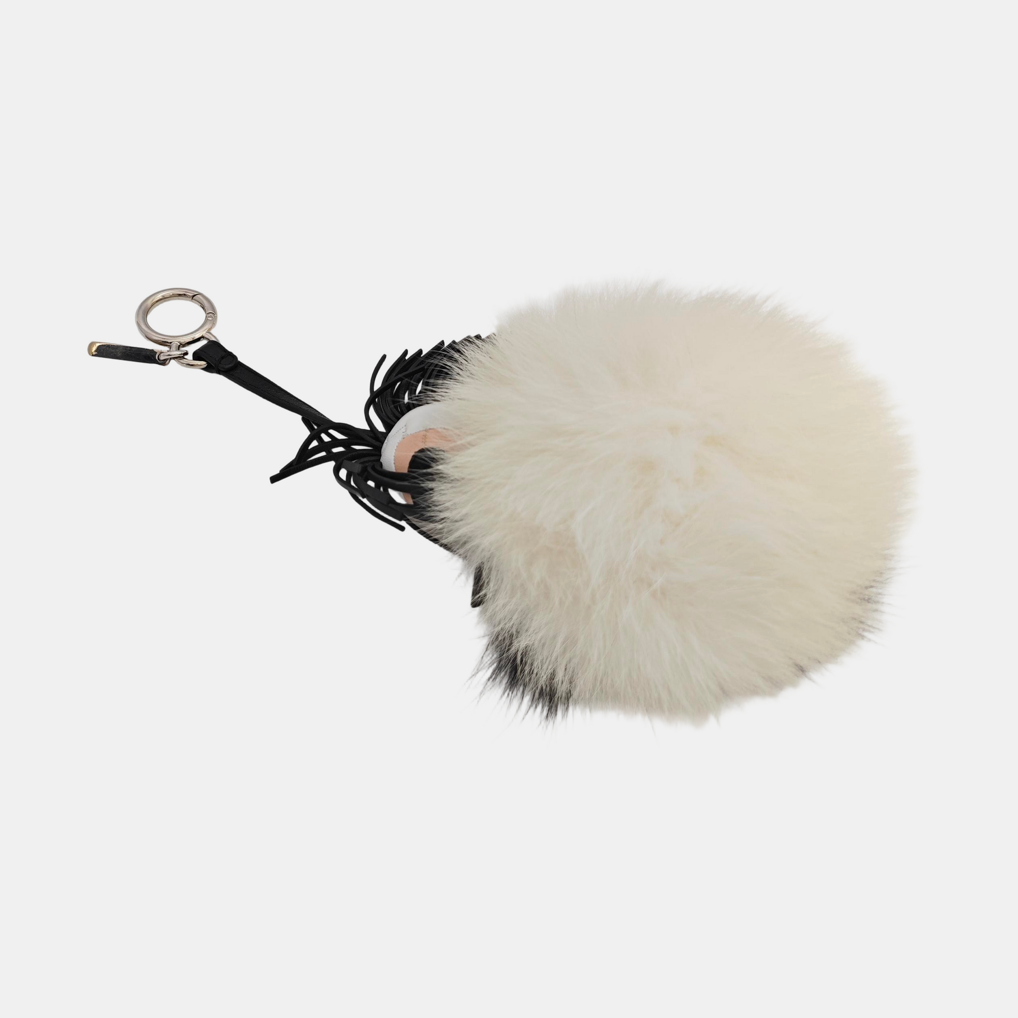 Other Bag Charm White