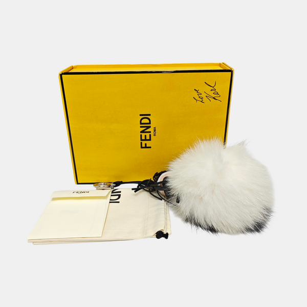 Other Bag Charm White