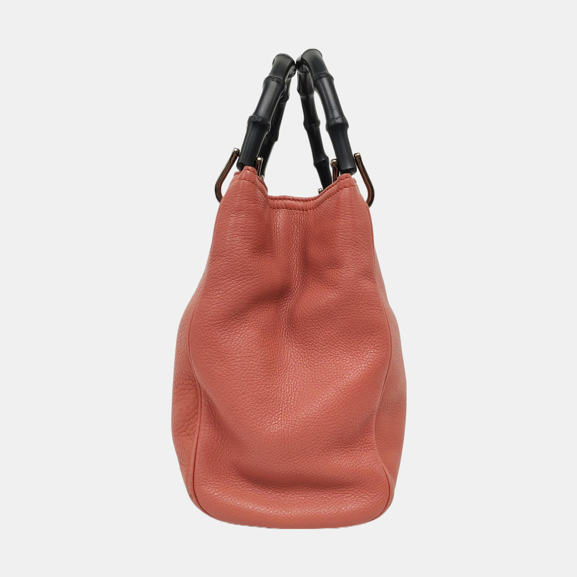 Authenticated pre-owned  Bamboo 1947 Calfskin Pink - Top Handle Bag at Looply