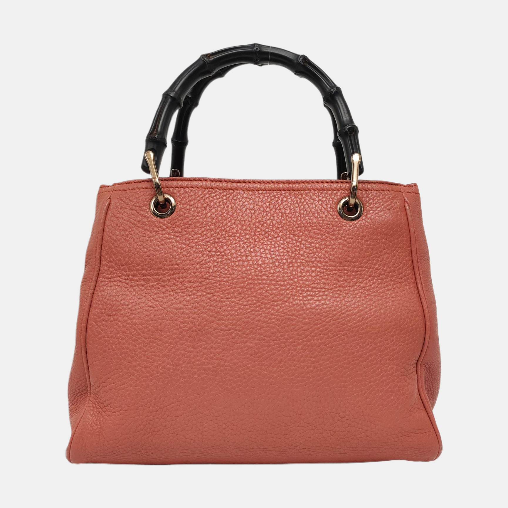 Authenticated pre-owned  Bamboo 1947 Calfskin Pink - Top Handle Bag at Looply