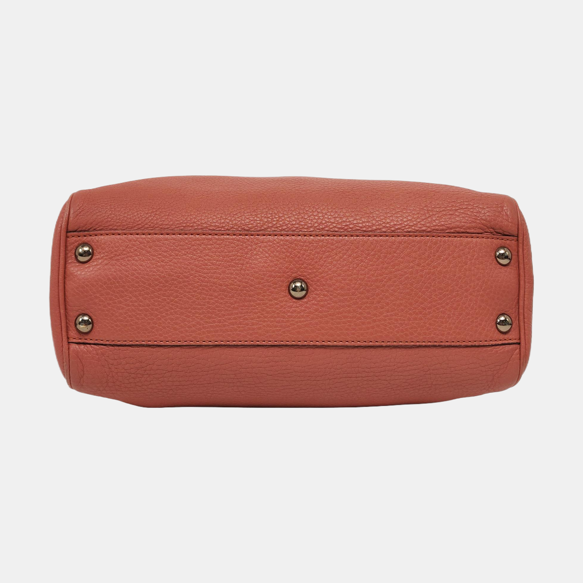 Authenticated pre-owned  Bamboo 1947 Calfskin Pink - Top Handle Bag at Looply
