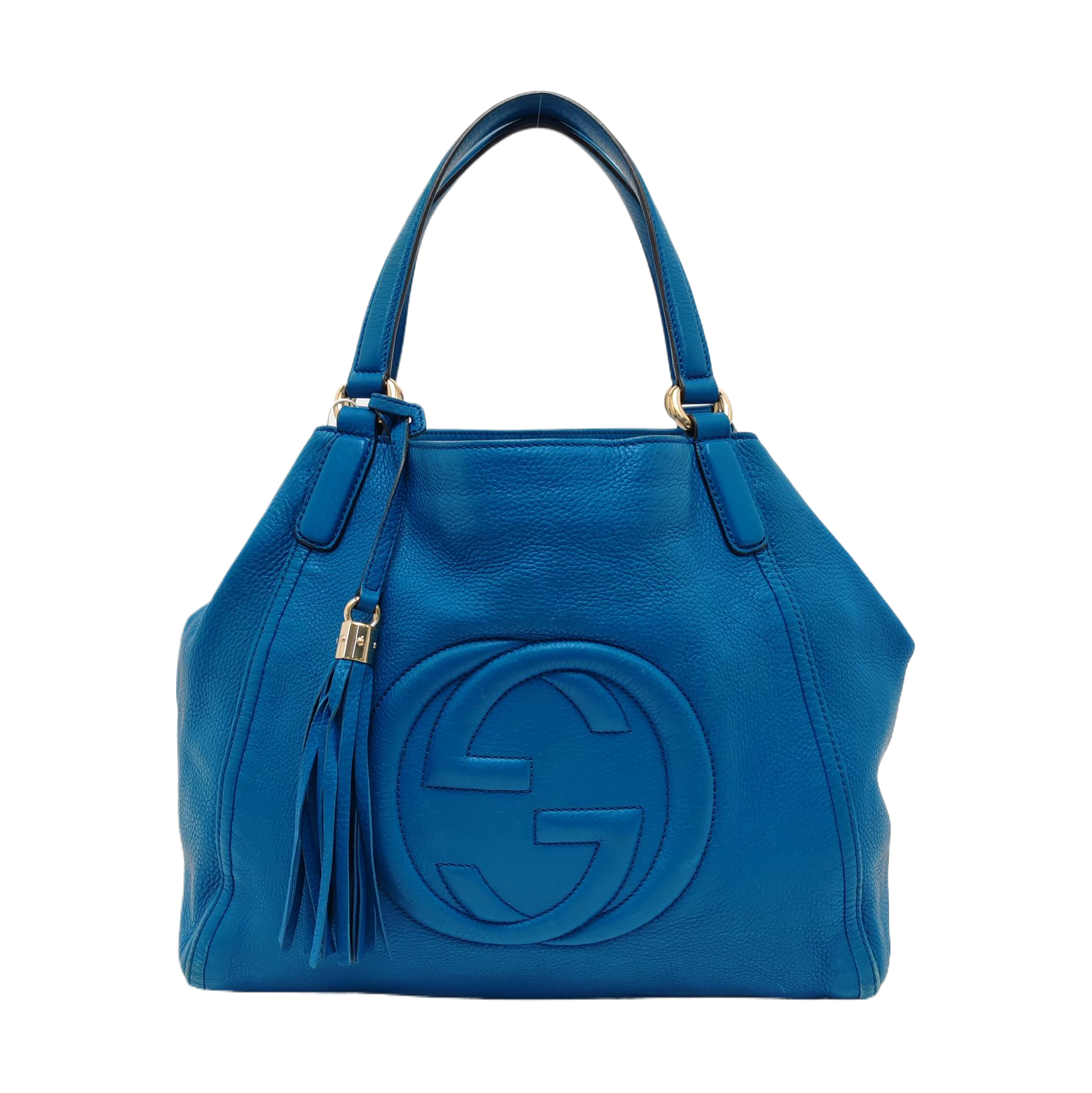 Authenticated pre-owned  Soho Small Calfskin Blue - Shoulder Bag at Looply