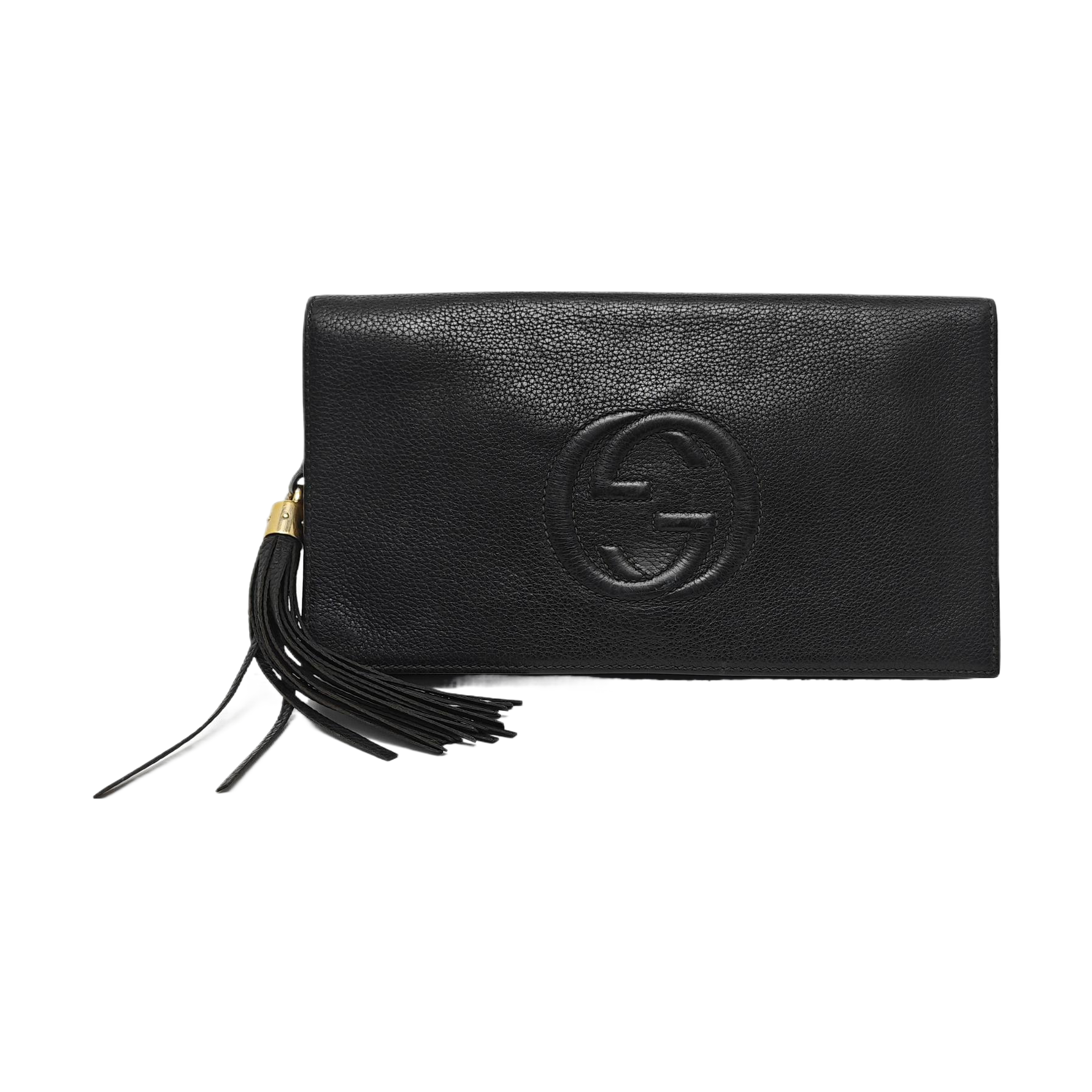 Authenticated pre-owned  Soho Calfskin Black - Clutch at Looply