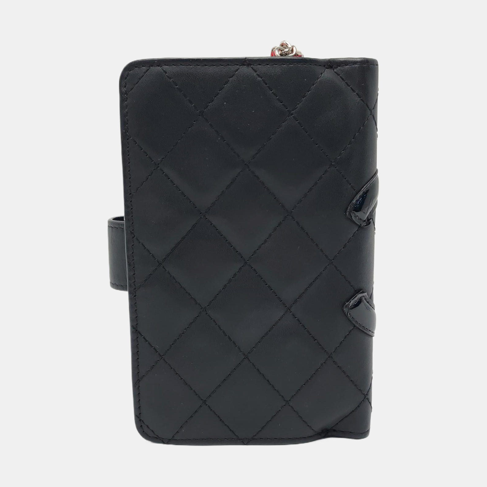 Authenticated pre-owned  Cambon Quilted Calfskin Black Wallet - Wallet at Looply