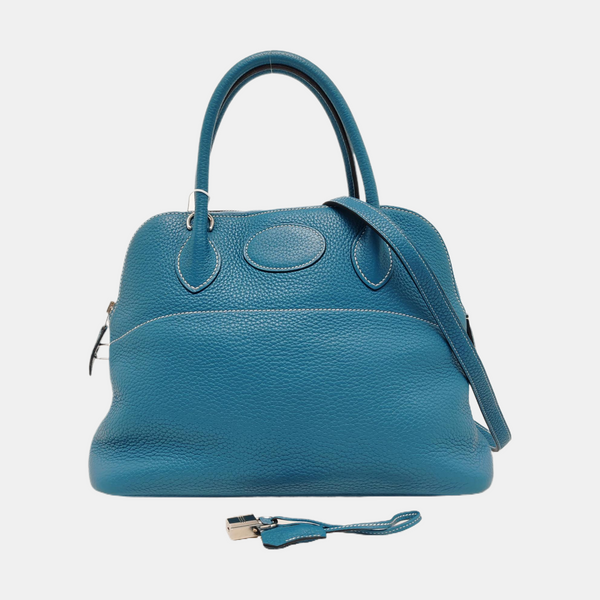 Authenticated pre-owned  Bolide 31 Clemence Blue - Shoulder Bag at Looply