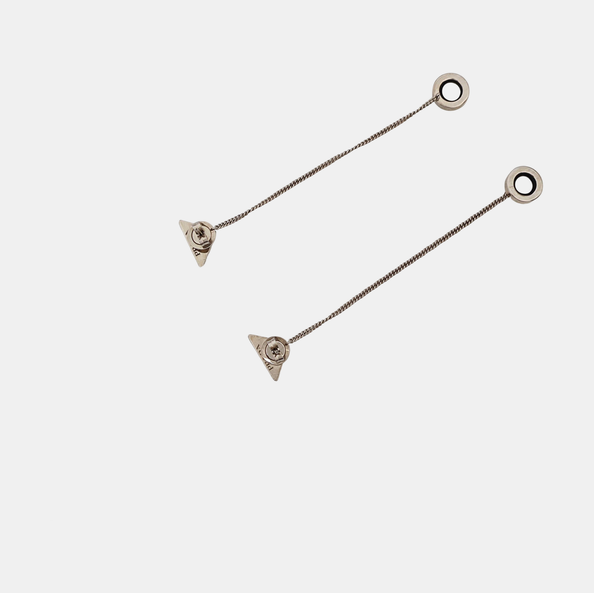Authenticated pre-owned  Silver-tone Metal Silver Earring - Earrings at Looply