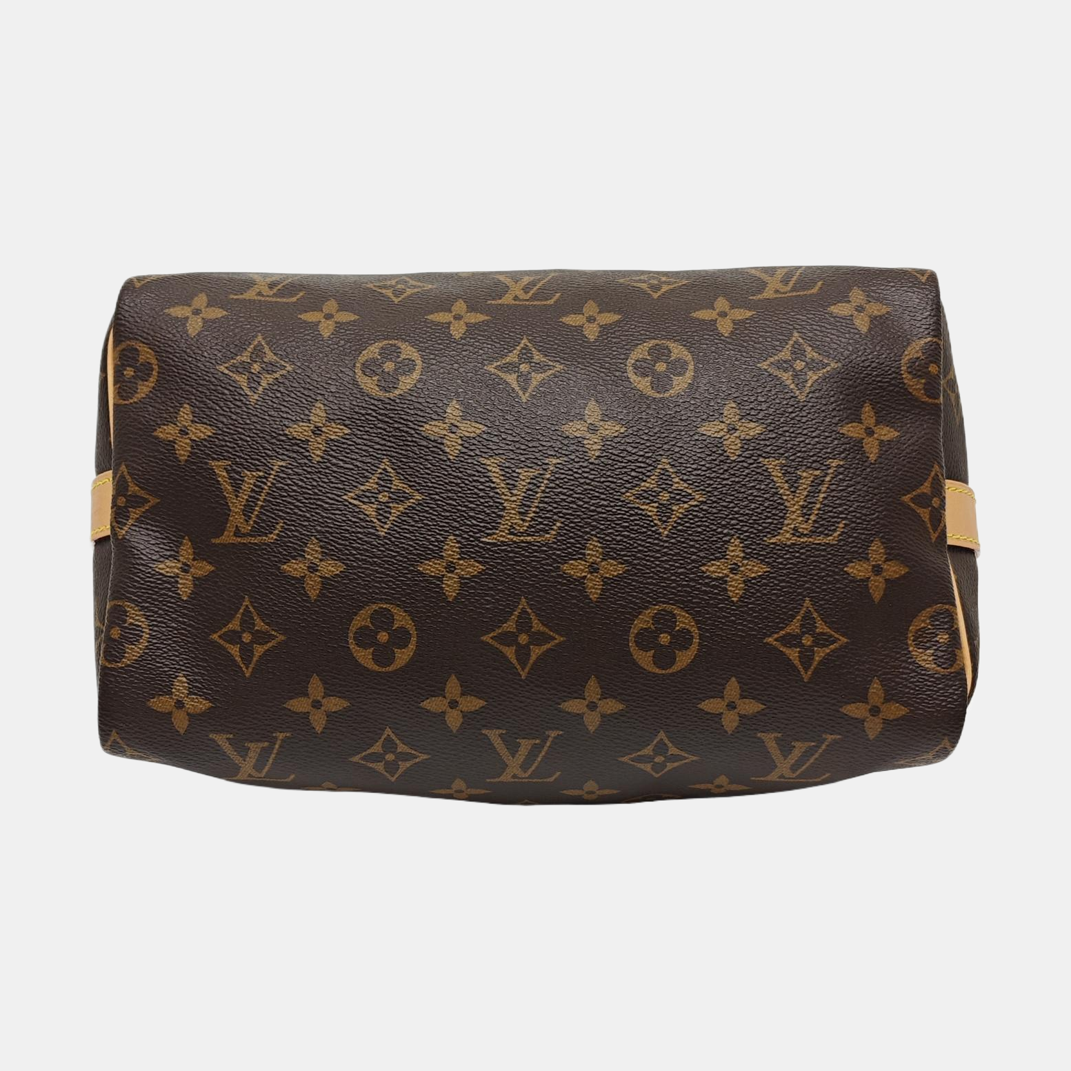 Authenticated pre-owned  Speedy 25 Monogram Coated Canvas Brown - Shoulder Bag at Looply