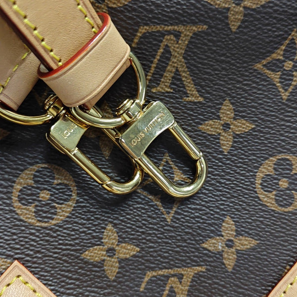 Authenticated pre-owned  Speedy 25 Monogram Coated Canvas Brown - Shoulder Bag at Looply