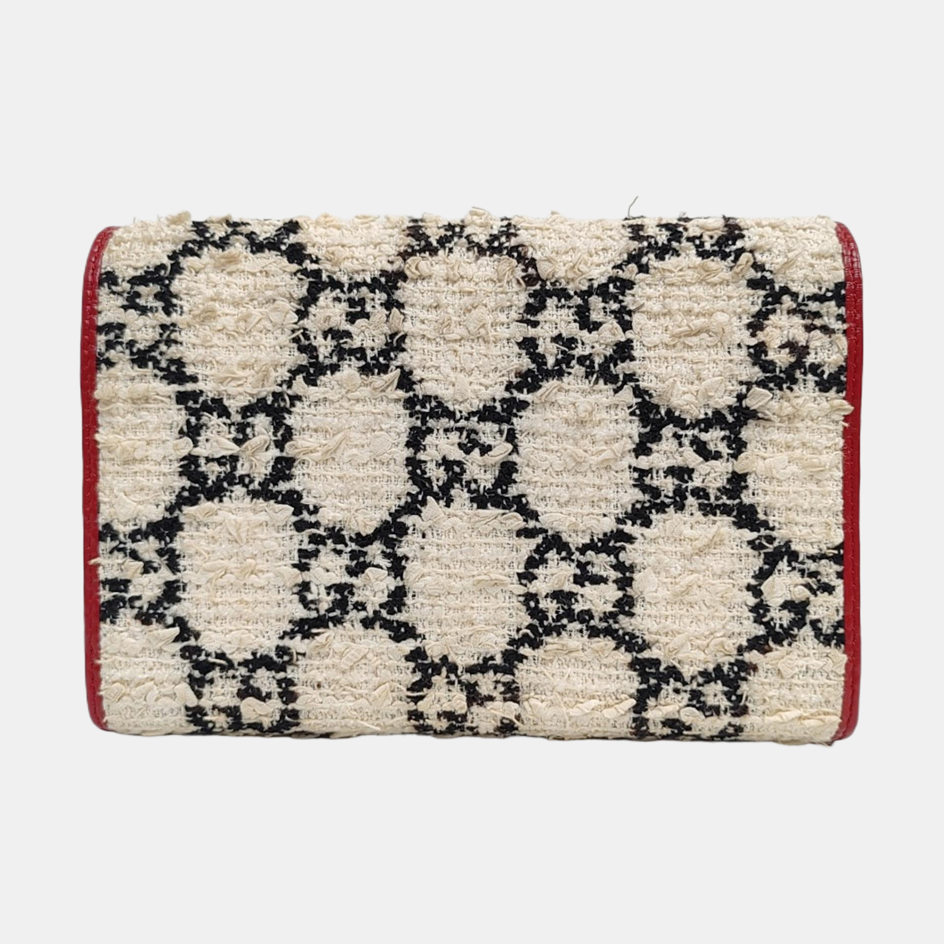 Authenticated pre-owned  Dionysus Super Mini Monogram Wool White - Crossbody Bag at Looply
