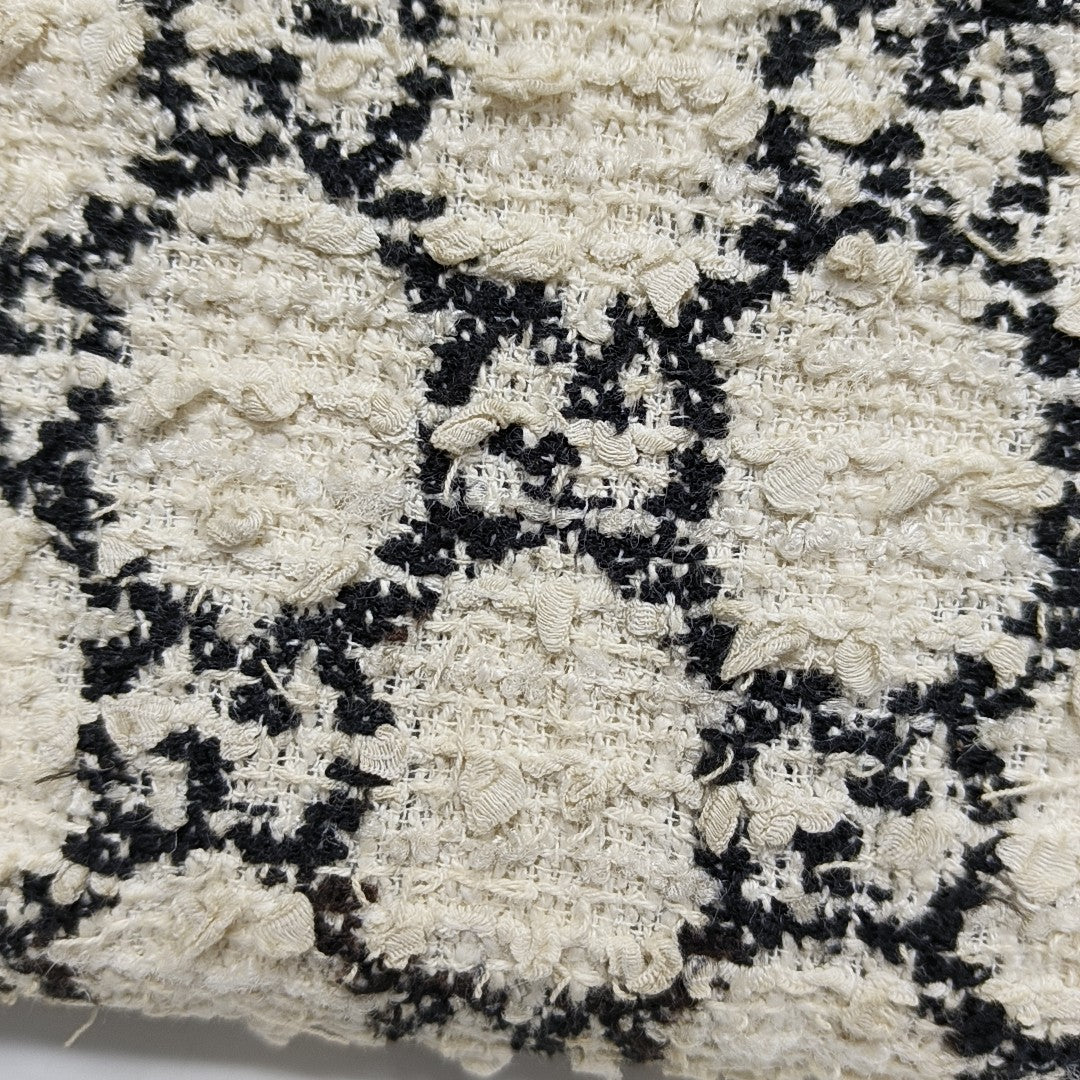 Authenticated pre-owned  Dionysus Super Mini Monogram Wool White - Crossbody Bag at Looply