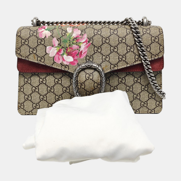 Authenticated pre-owned  Dionysus Super Mini Monogram Coated Canvas Beige - Shoulder Bag at Looply