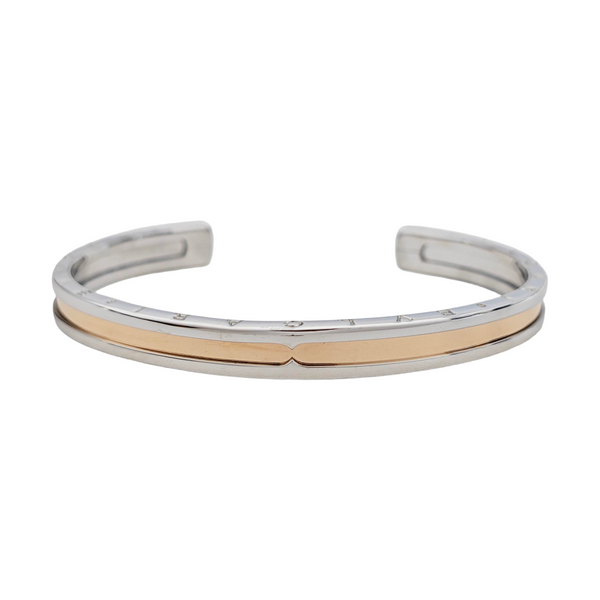 Authenticated pre-owned  B ZERO1 18K Rose Gold Steel Bracelet - Bracelet at Looply