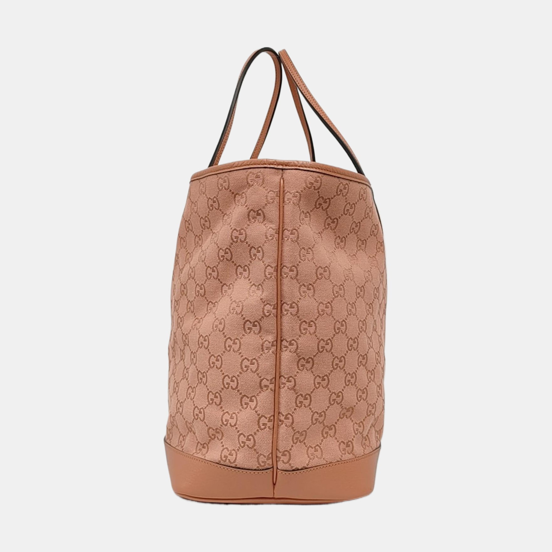 Authenticated pre-owned  Ophidia Monogram Fabric Pink - Top Handle Bag at Looply