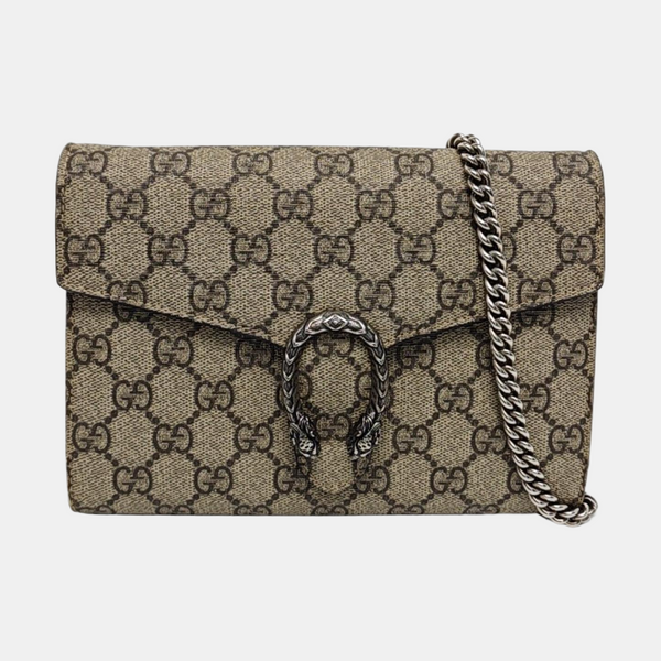 Dionysus Monogram Lona Revestida Beige