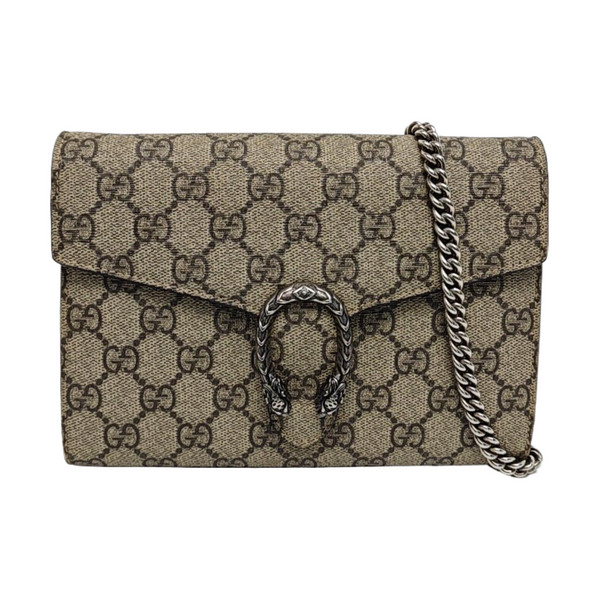 Dionysus Monogram Lona Revestida Beige