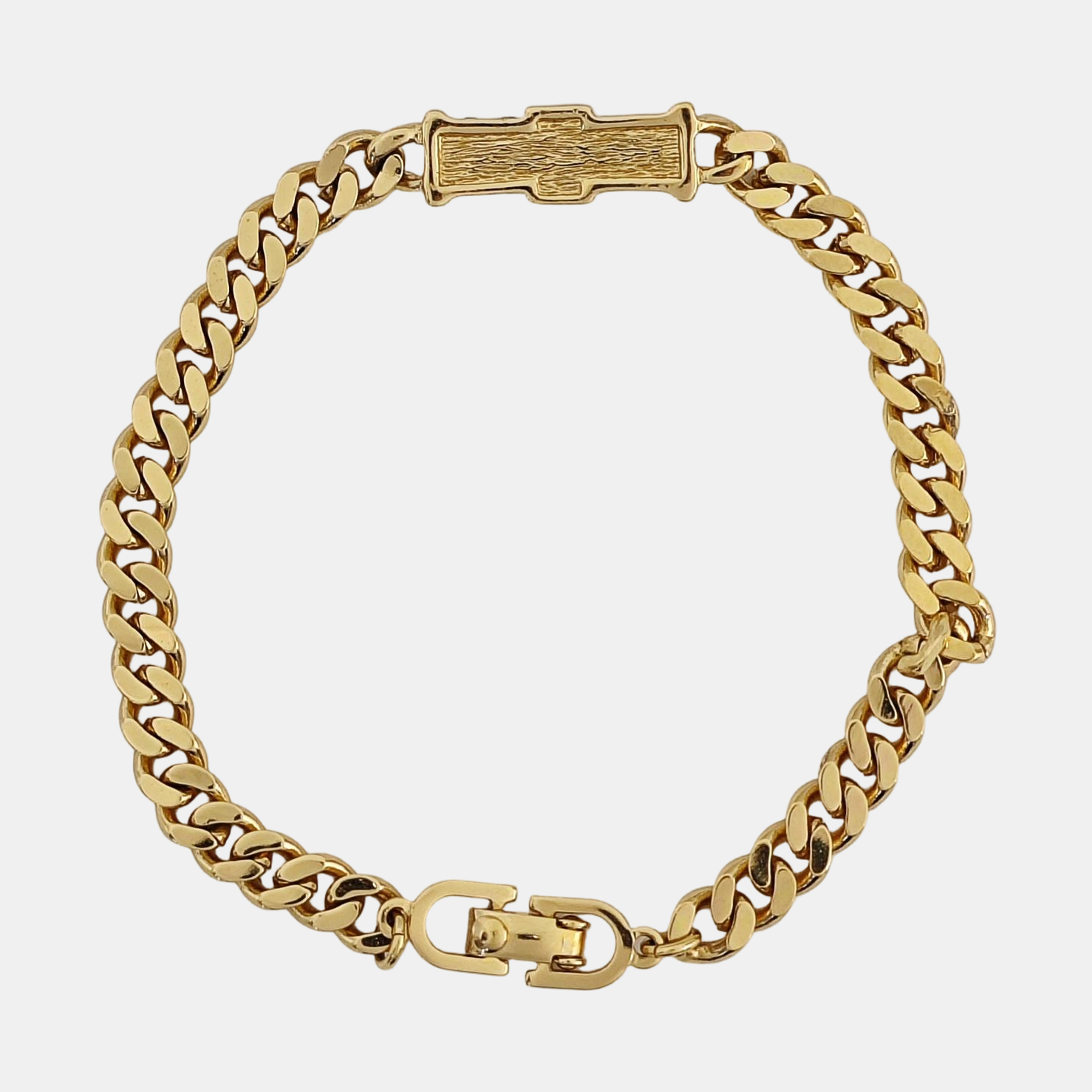 Authenticated pre-owned  Petit CD Gold-tone Metal Synthetic Crystal Bracelet - Bracelet at Looply
