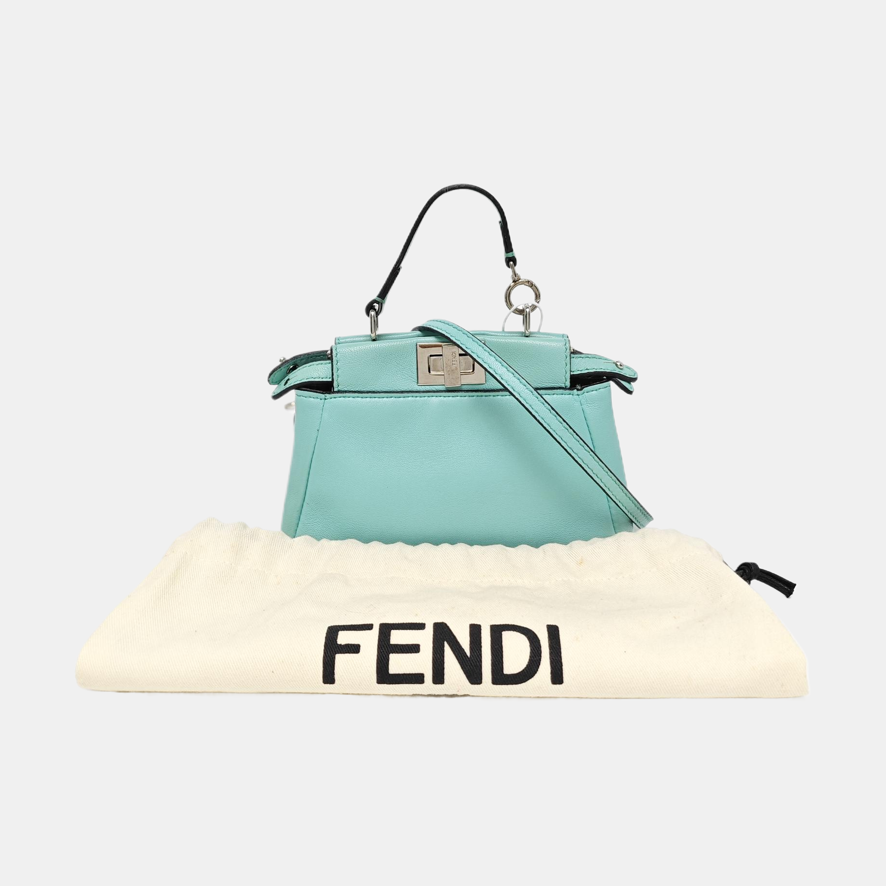 Authenticated pre-owned  Peekaboo Mini Calfskin Blue - Handbags at Looply