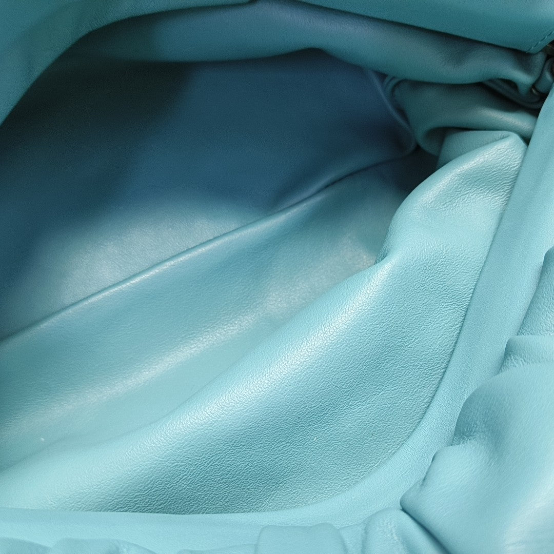 The Pouch Mini Calfskin Blue