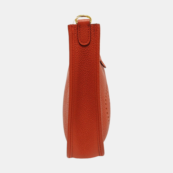 Authenticated pre-owned  Evelyne TPM Clemence Orange - Shoulder Bag at Looply
