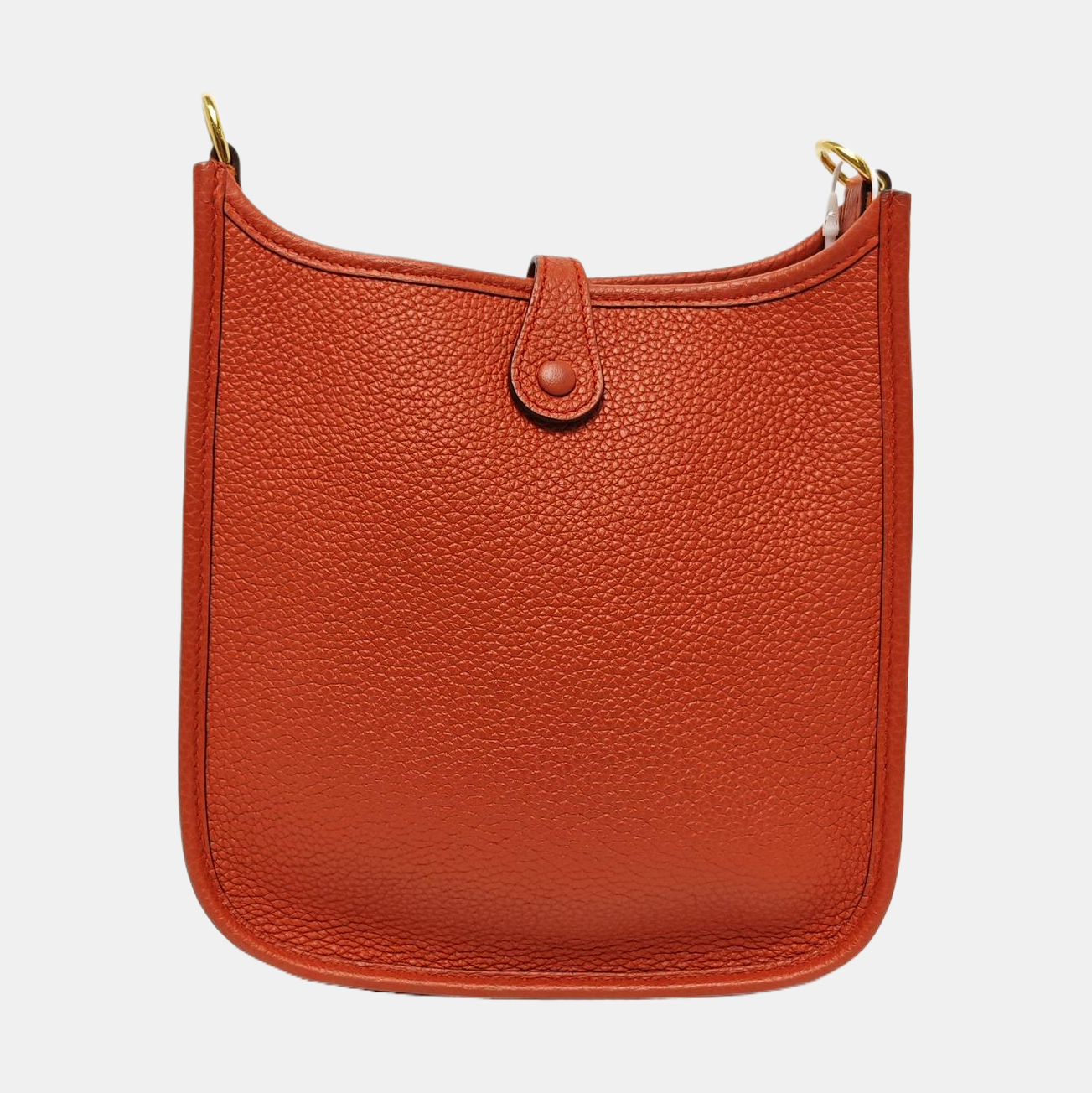 Authenticated pre-owned  Evelyne TPM Clemence Orange - Shoulder Bag at Looply