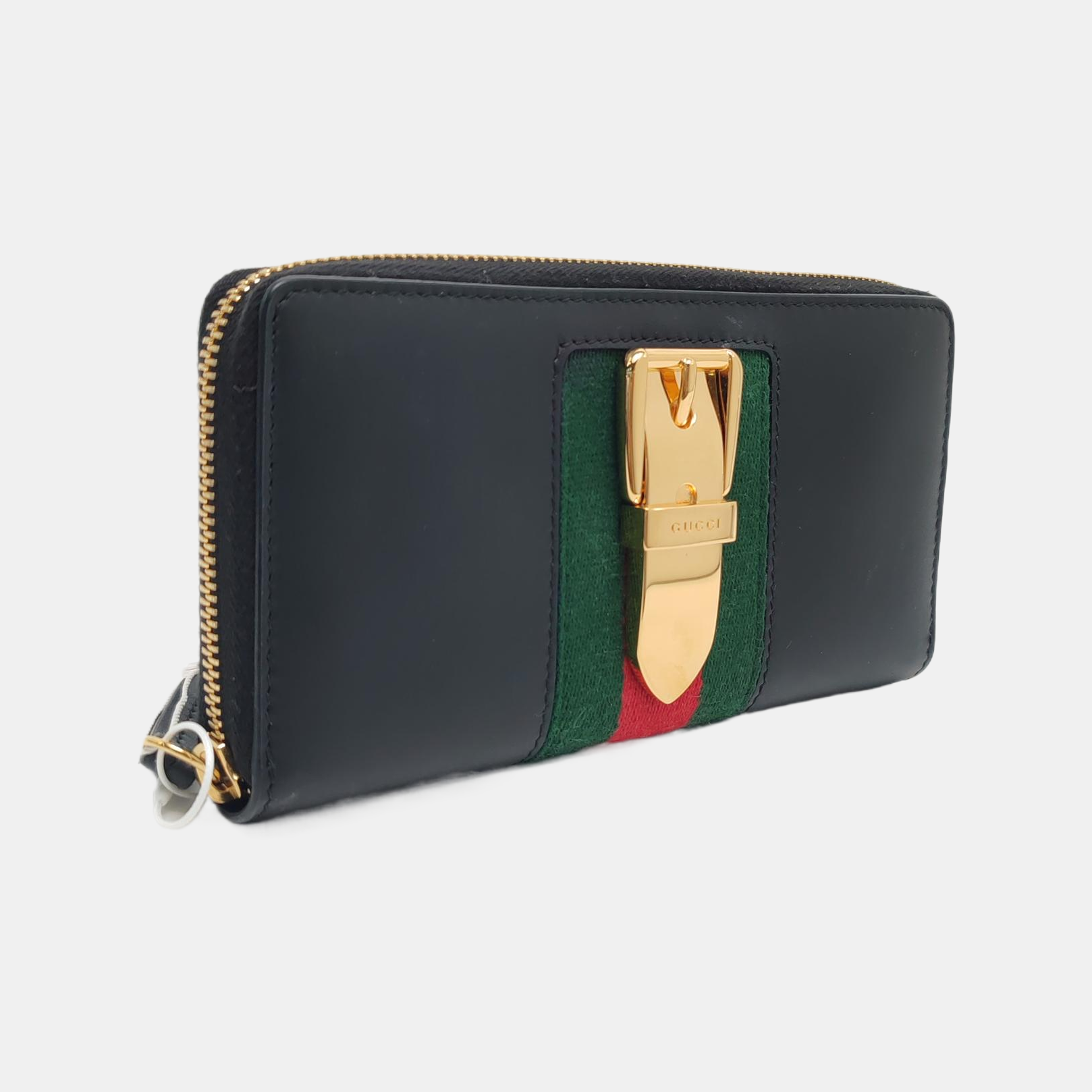 Authenticated pre-owned  Sylvie Calfskin Black Wallet - Wallet at Looply