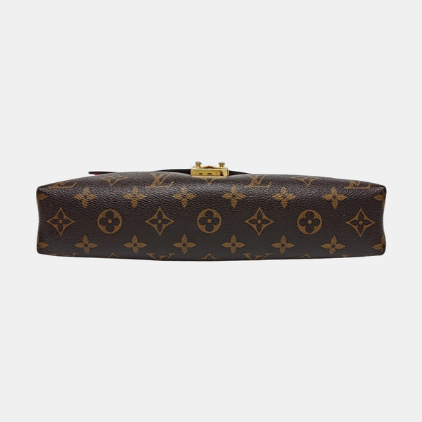 Authenticated pre-owned  Pallas Monogram Coated Canvas Brown - Shoulder Bag at Looply