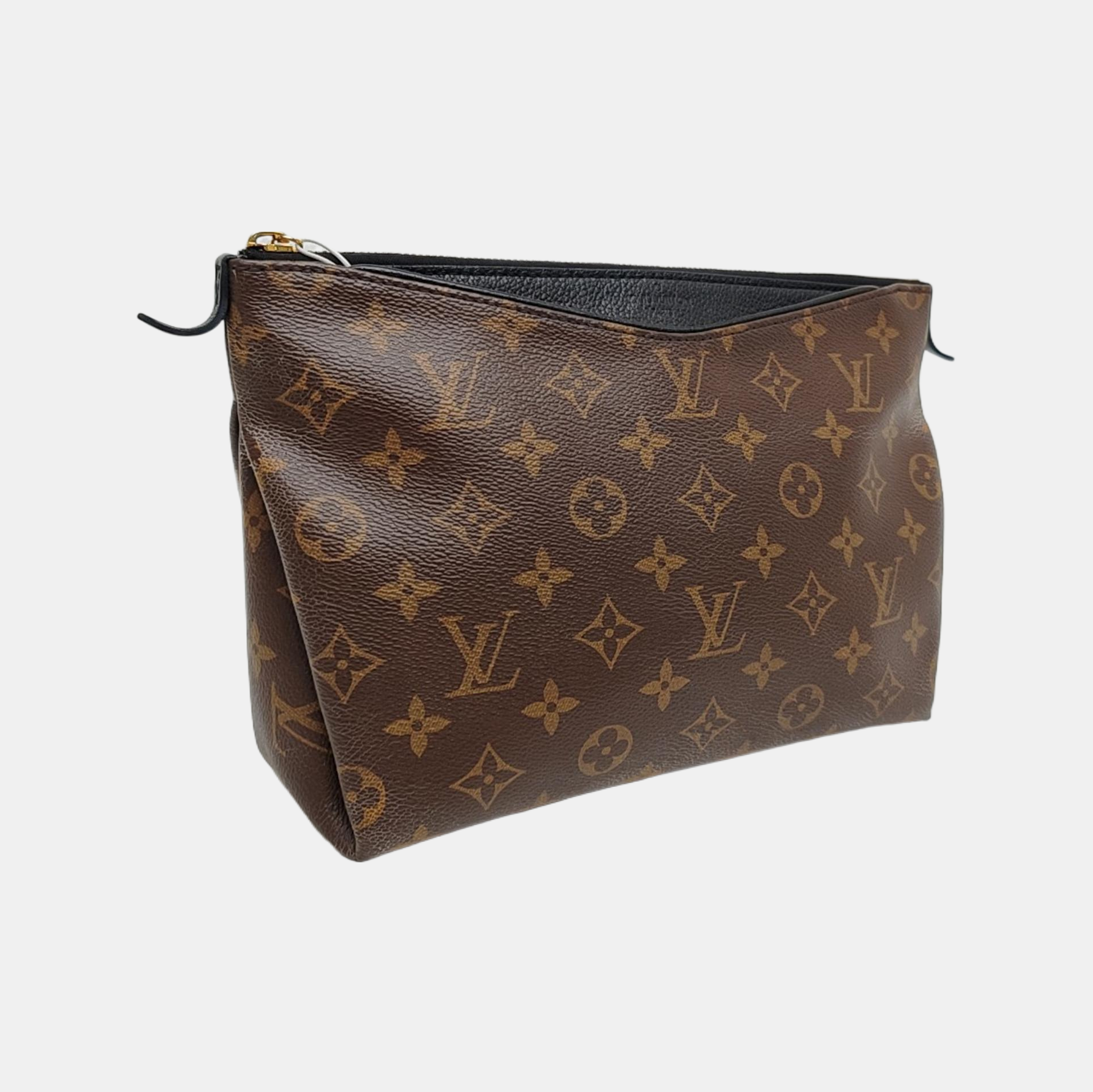 Authenticated pre-owned  Pallas Monogram Coated Canvas Brown - Clutch at Looply
