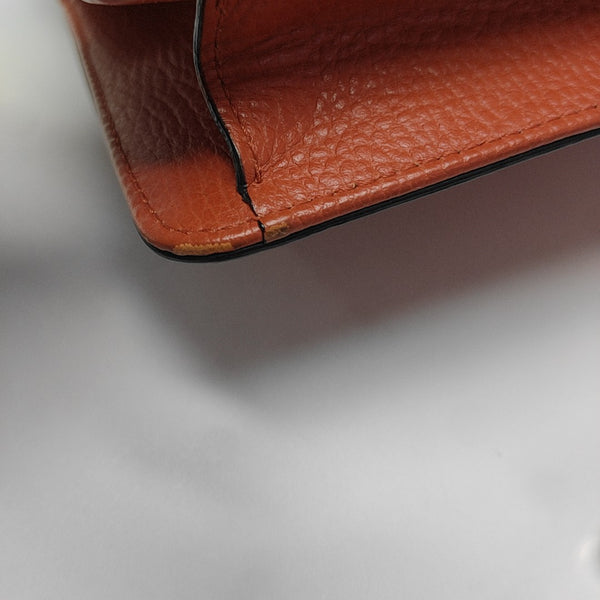 Authenticated pre-owned  Interlocking G Calfskin Orange - Shoulder Bag at Looply