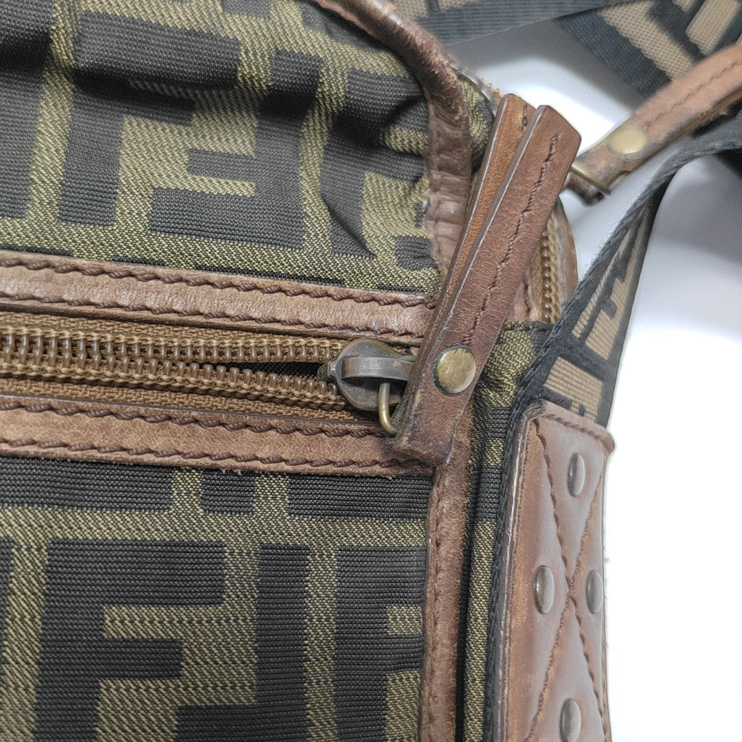 Canvas Shoulder Bag Beige