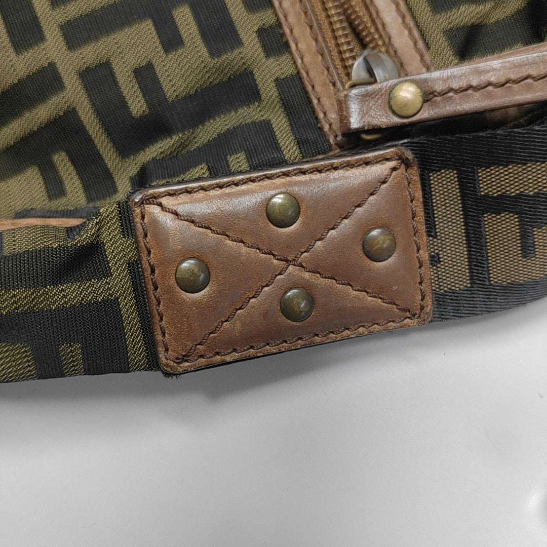 Canvas Shoulder Bag Beige