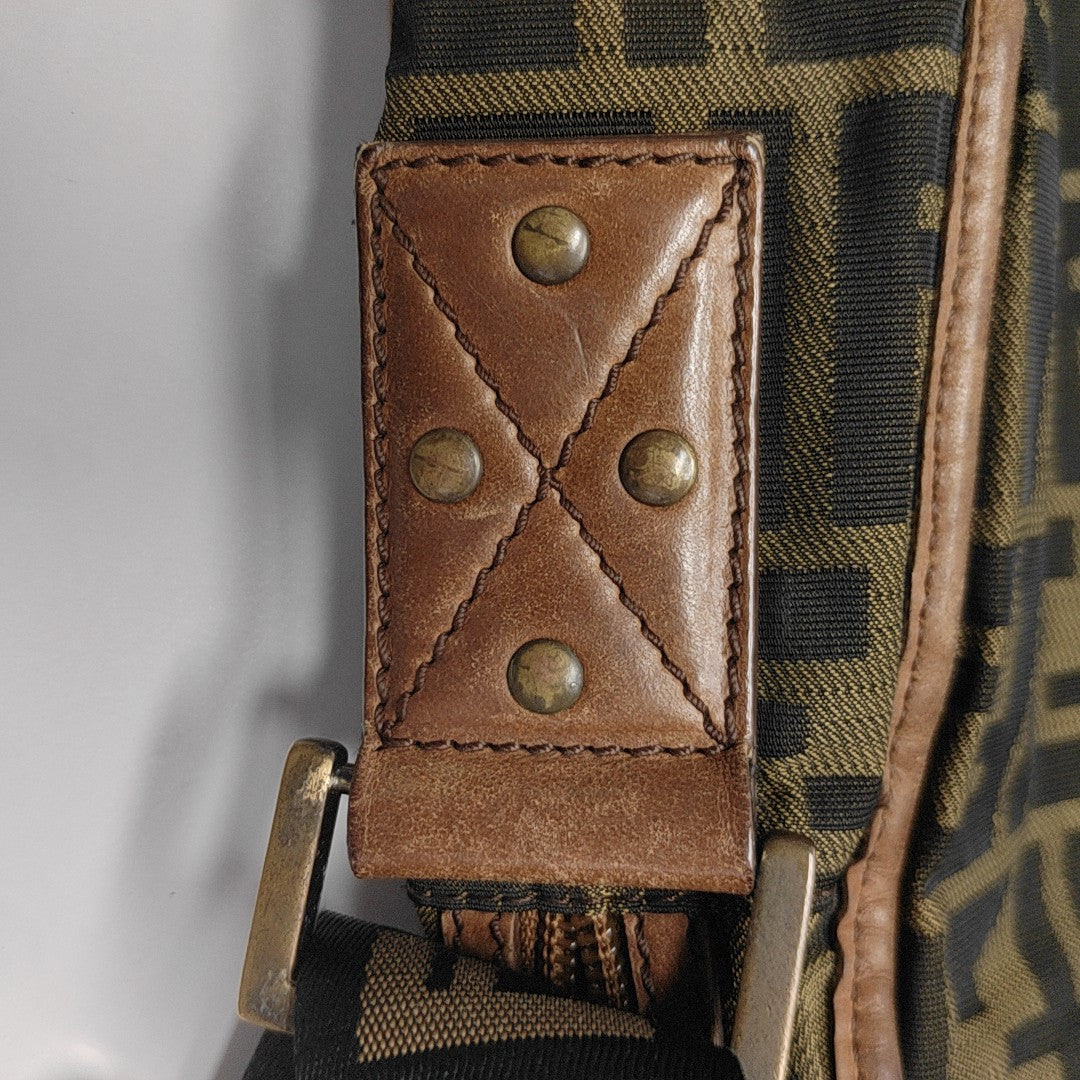 Canvas Shoulder Bag Beige