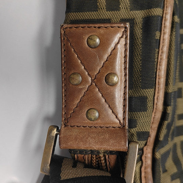 Canvas Shoulder Bag Beige