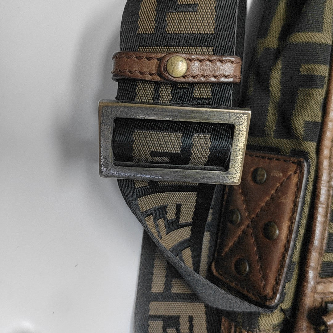 Canvas Shoulder Bag Beige
