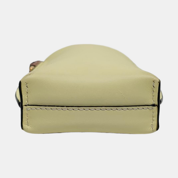 Authenticated pre-owned  Gate Calfskin Yellow - Shoulder Bag at Looply