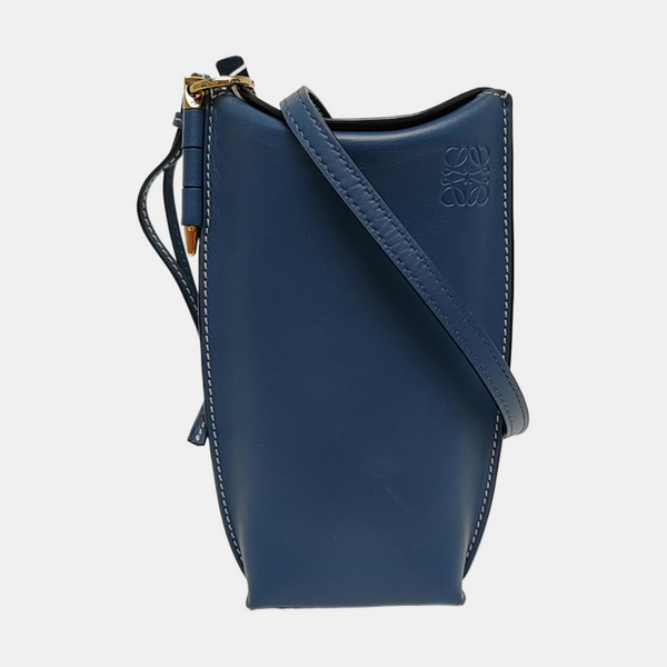 Gate Piel de ternera azul