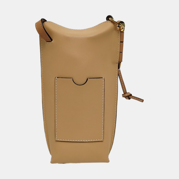 Authenticated pre-owned  Gate Calfskin Beige - Shoulder Bag at Looply