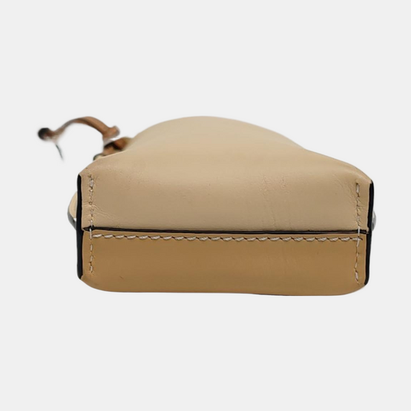 Authenticated pre-owned  Gate Calfskin Beige - Shoulder Bag at Looply
