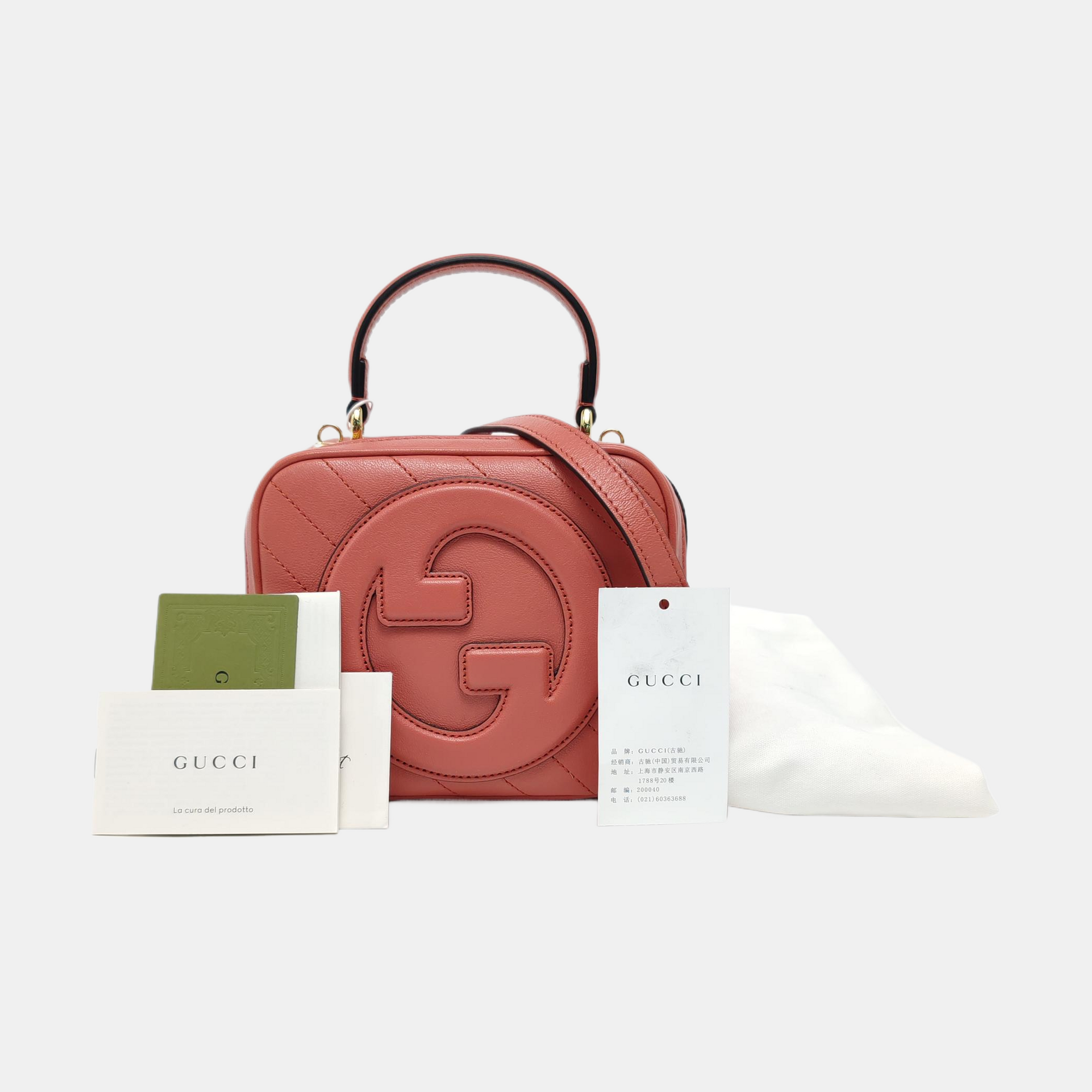 Authenticated pre-owned  Blondie Lambskin Pink - Shoulder Bag at Looply