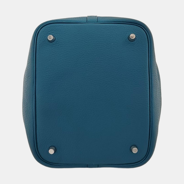 Authenticated pre-owned  Picotin Lock Clemence Green - Top Handle Bag at Looply