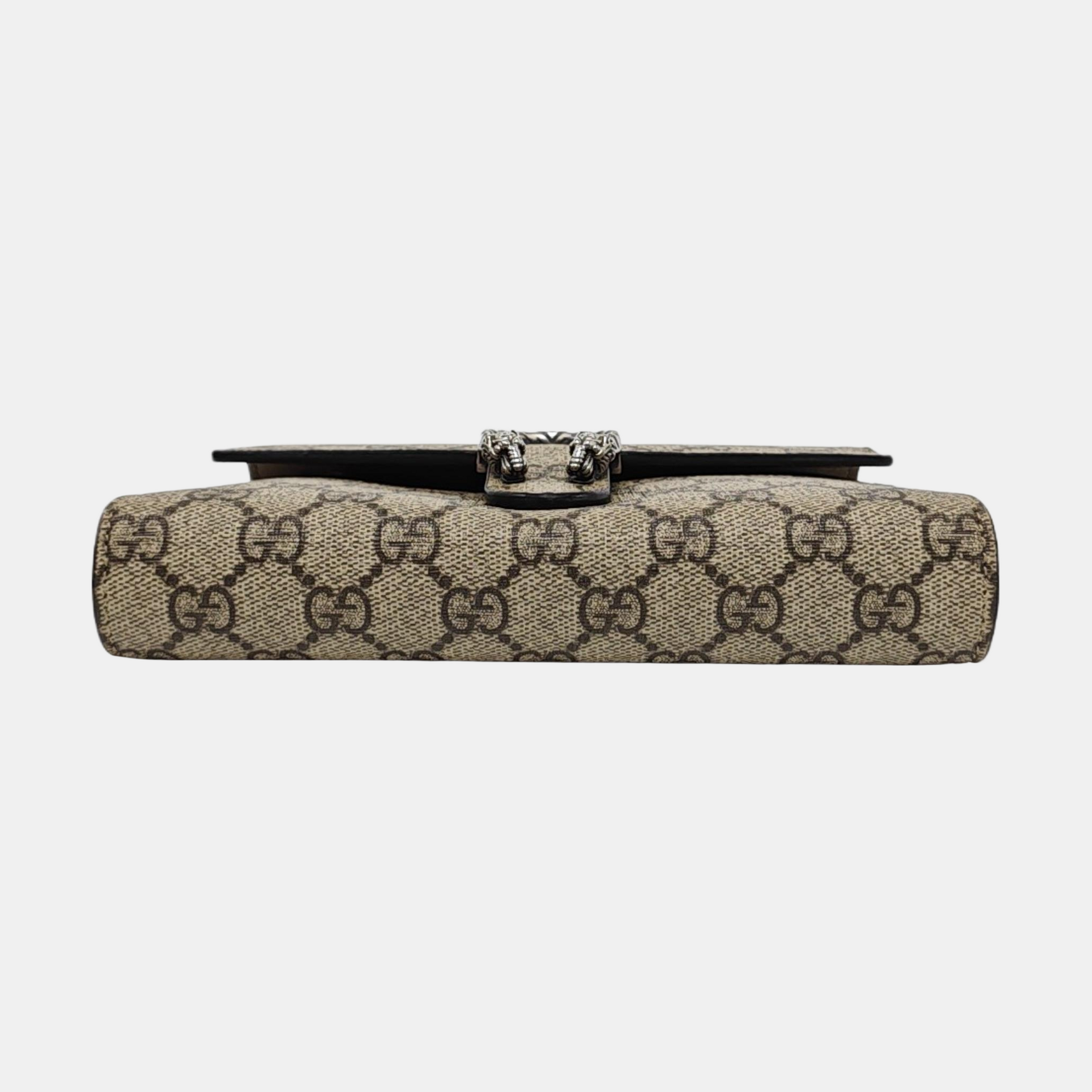 Authenticated pre-owned  Dionysus Monogram Coated Canvas Beige - Shoulder Bag at Looply