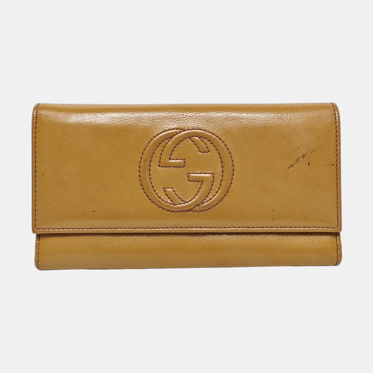 Authenticated pre-owned  Soho Calfskin Beige Wallet - Wallet at Looply