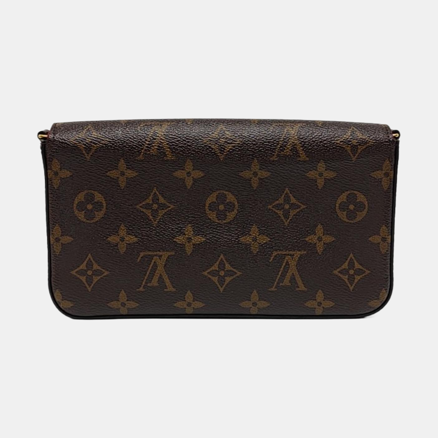 Authenticated pre-owned  Félicie Monogram Coated Canvas Brown - Shoulder Bag at Looply