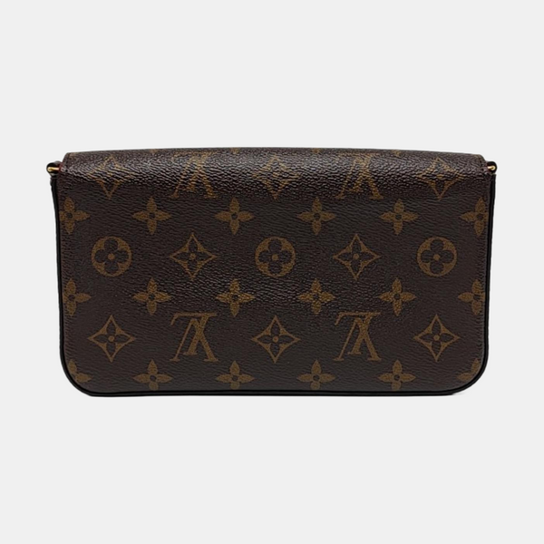 Authenticated pre-owned  Félicie Monogram Coated Canvas Brown - Shoulder Bag at Looply