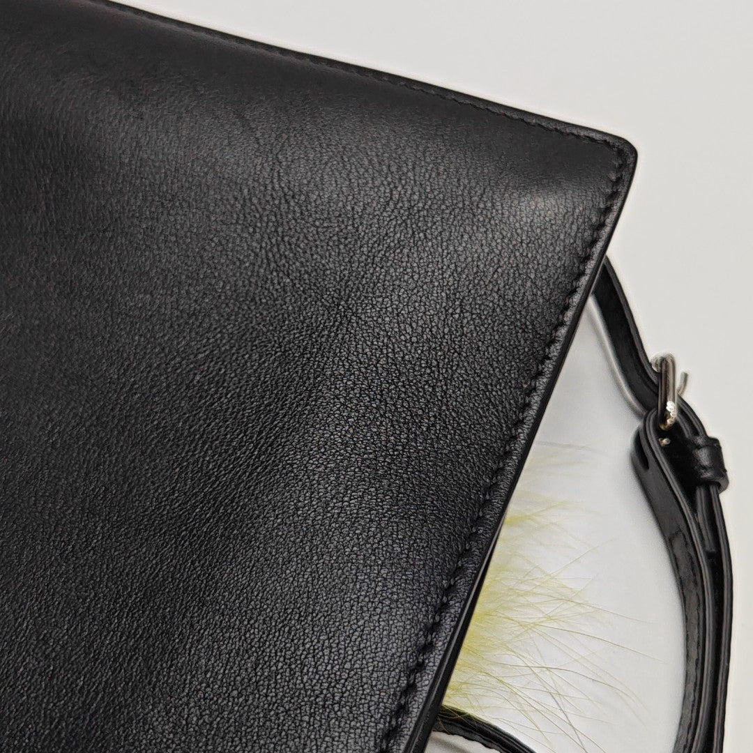 Calfskin Shoulder Bag Multicolor