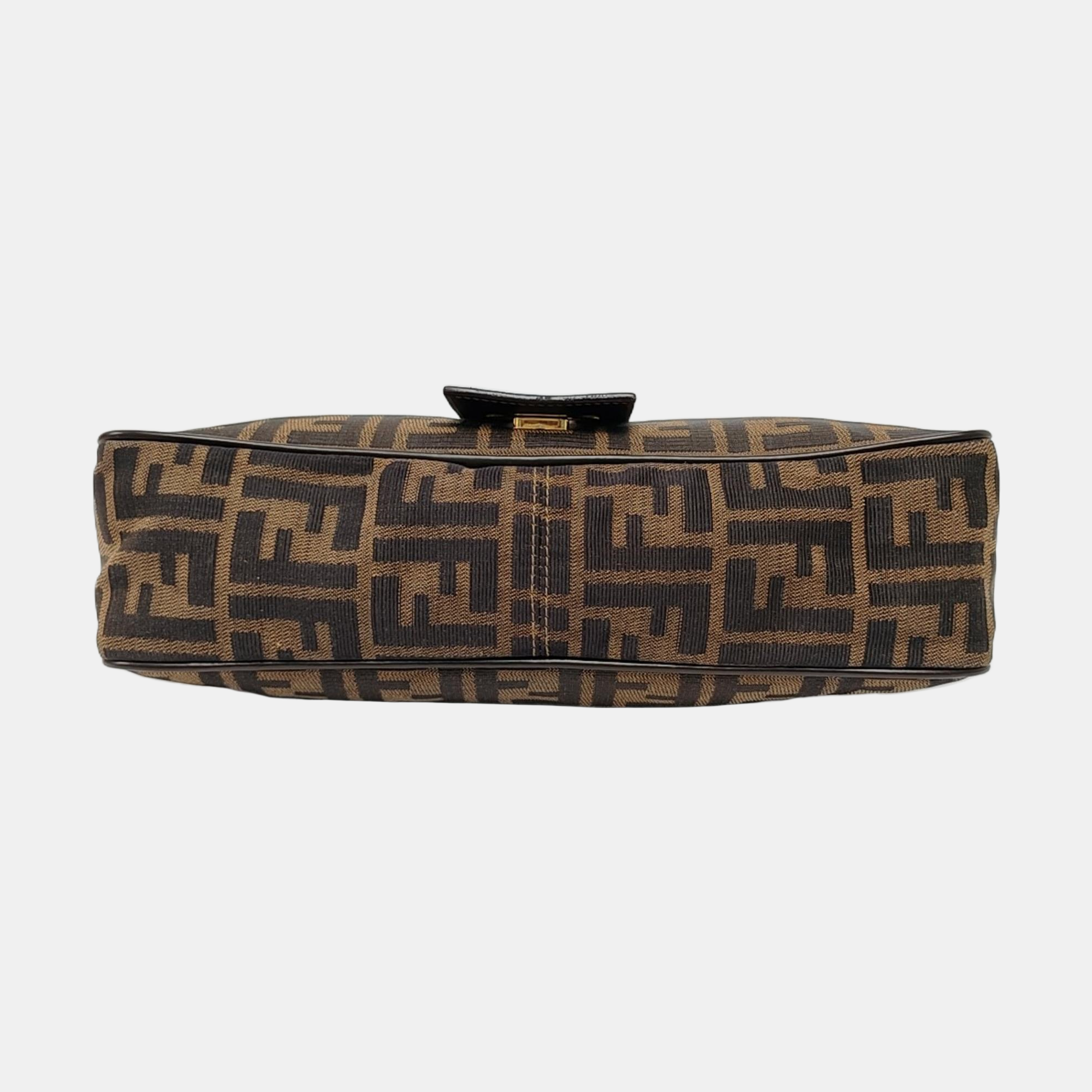 Canvas Shoulder Bag Brown